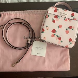 Kate Spade Strawberry Daisy Vanity Crossbody